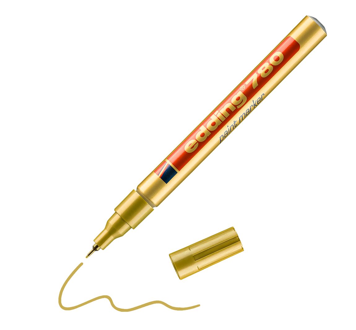edding 780 "Glanzlackmarker" - Gold