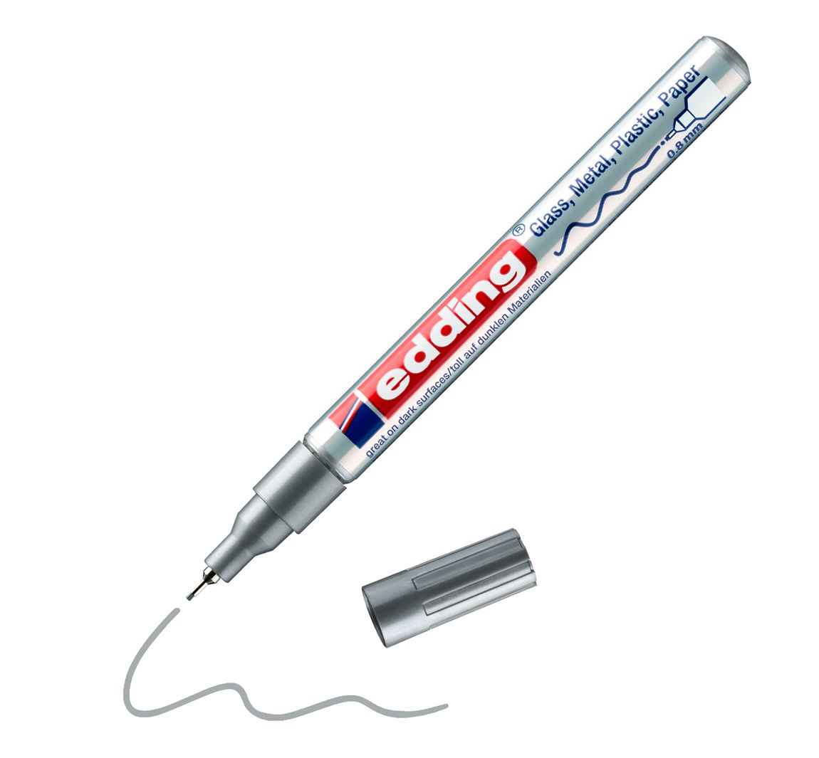 edding 780 "Glanzlackmarker" - Silber