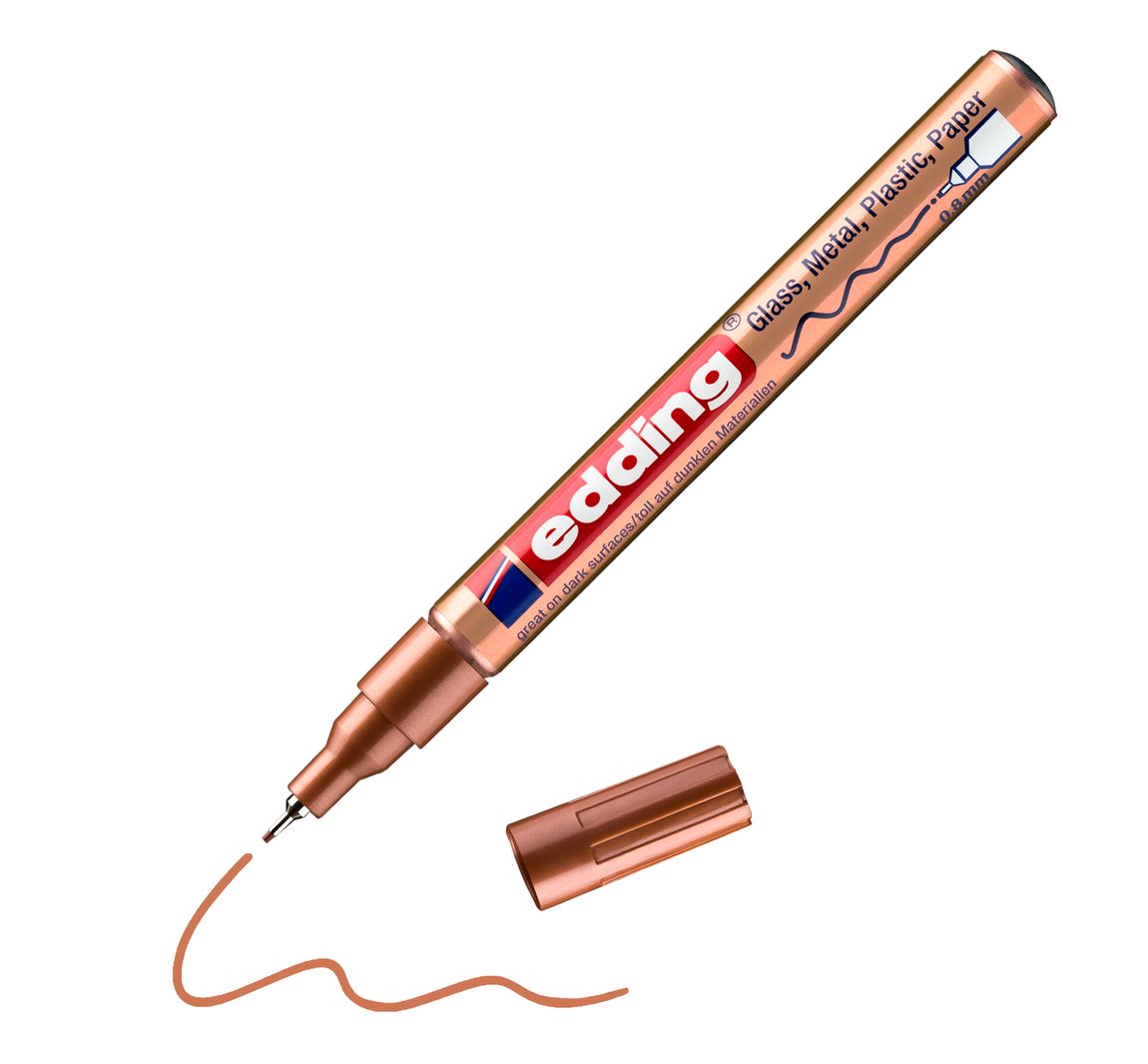 edding 780 "Glanzlackmarker" - Kupfer