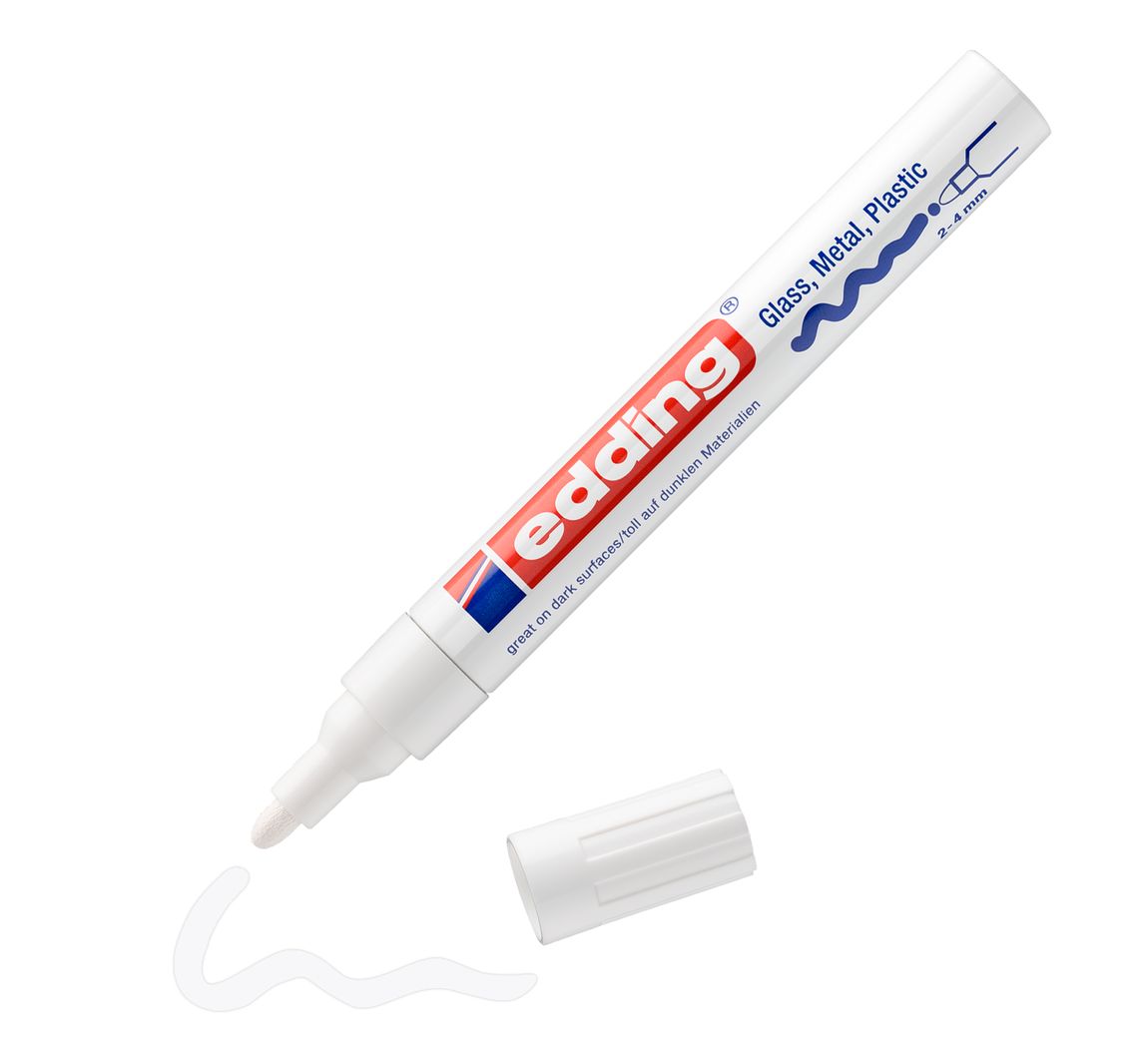 edding 750 "Glanzlack-Marker" - Weiß