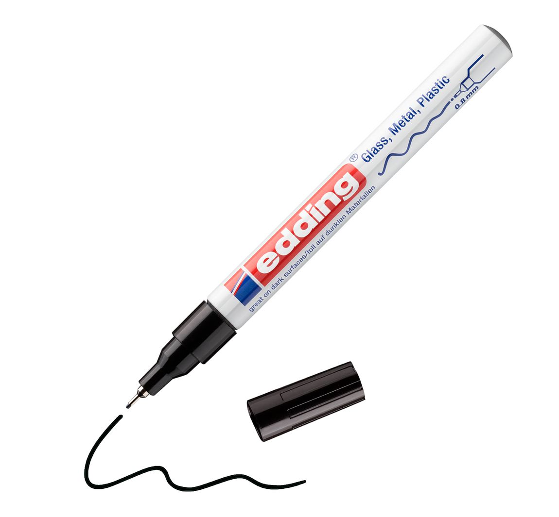 edding 780 "Glanzlackmarker" - Schwarz