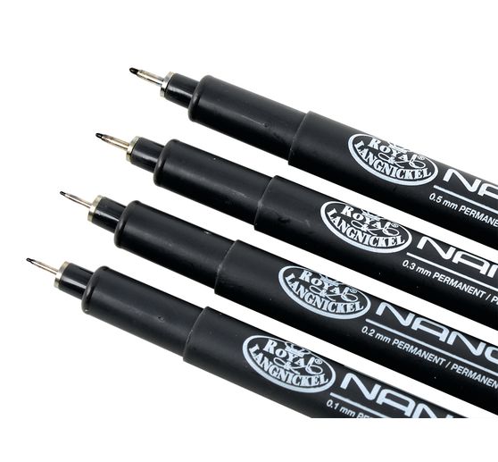 Fineliner Stifte "Nano-Liner", 4er-Set