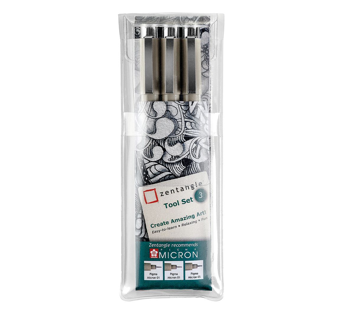 Zentangle Fineliner 3er-Set