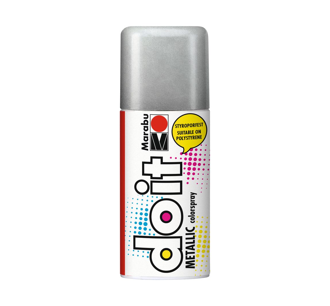 Marabu do it METALLIC,150ml, Metallic-Silber - Metallic-Silber