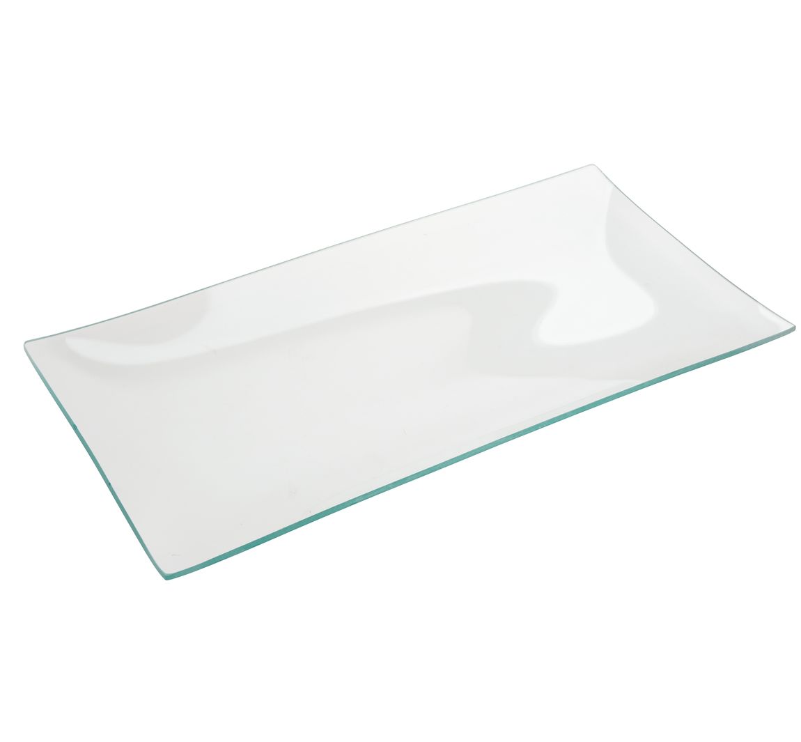 VBS Glasteller "Rechteckig" - 33 x 16,5 cm