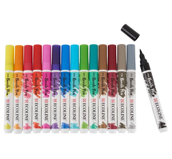 Talens Ecoline Brush Pen Set "15 Farben"