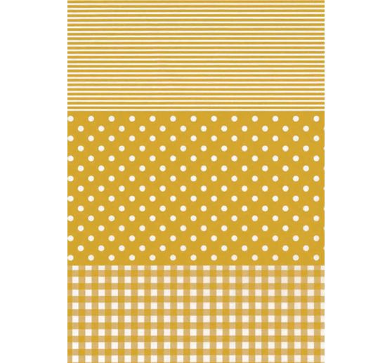 Décopatch paper "Dotty-Gold"