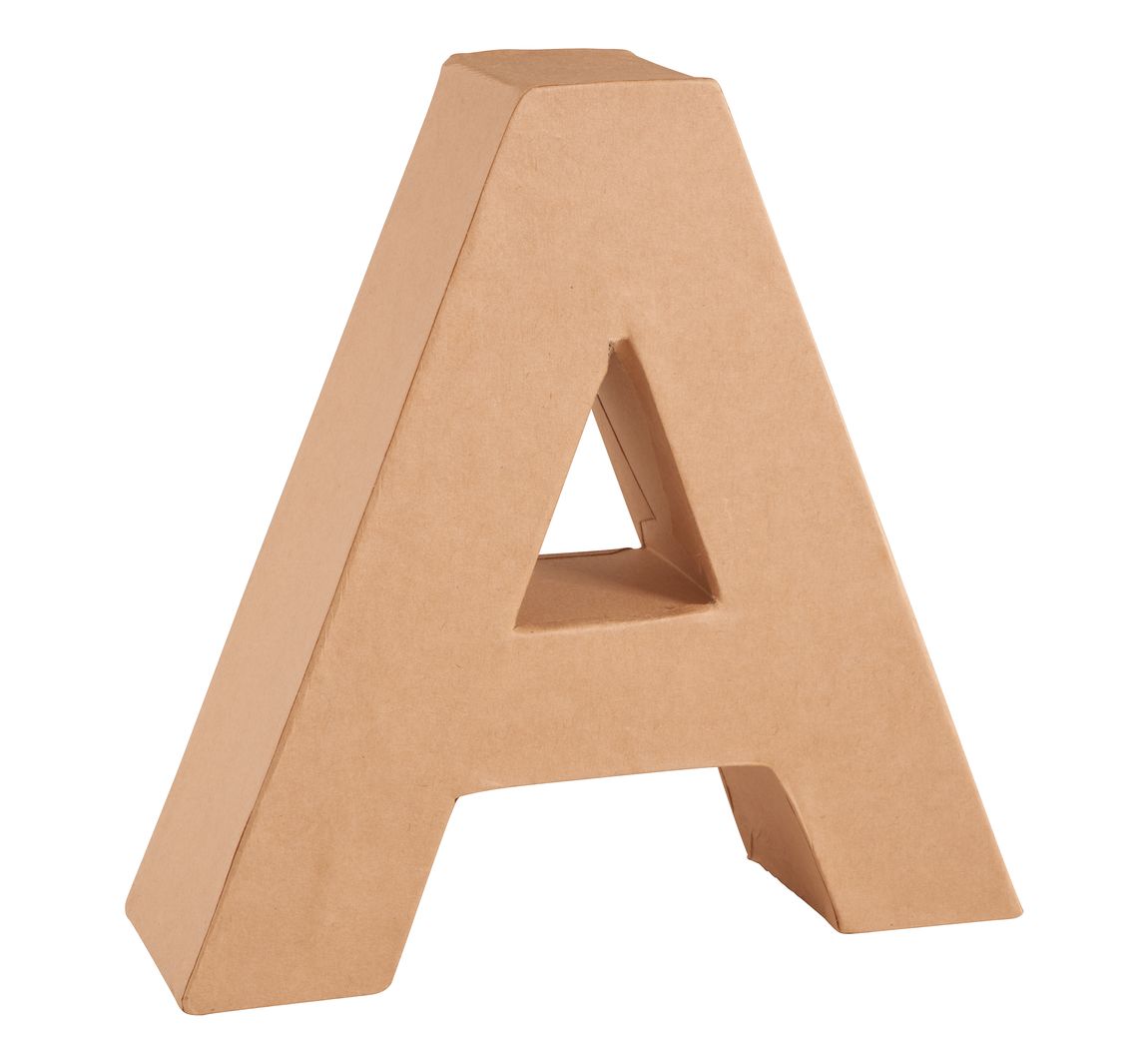 Papp-Buchstabe - Buchstabe "A"