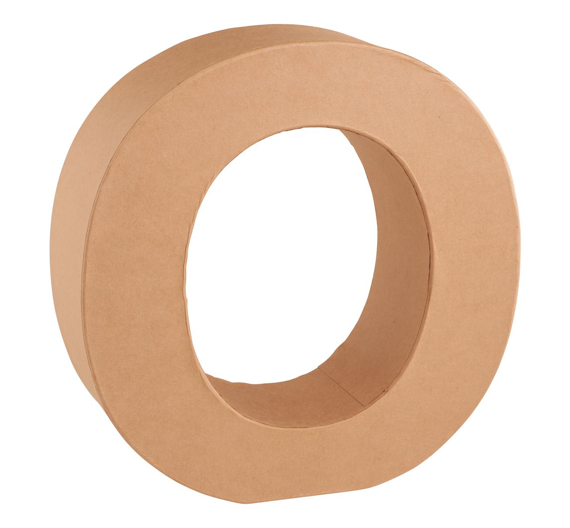 Papp-Buchstabe - Buchstabe "O"