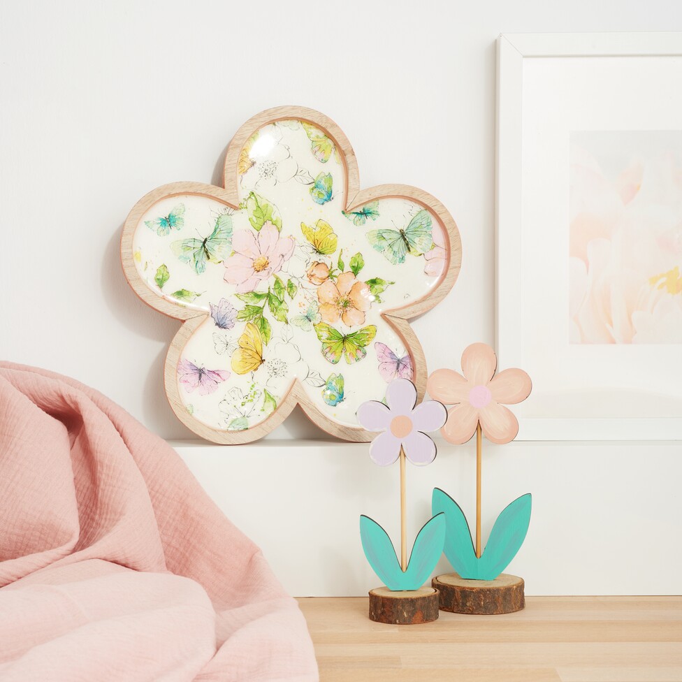 Tablett mit Serviettentechnik und Kaltglasur