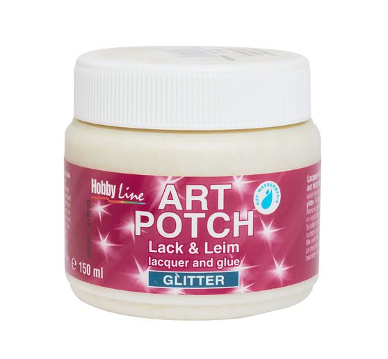 Art Potch Serviettenlack "Glitter", 150 ml
