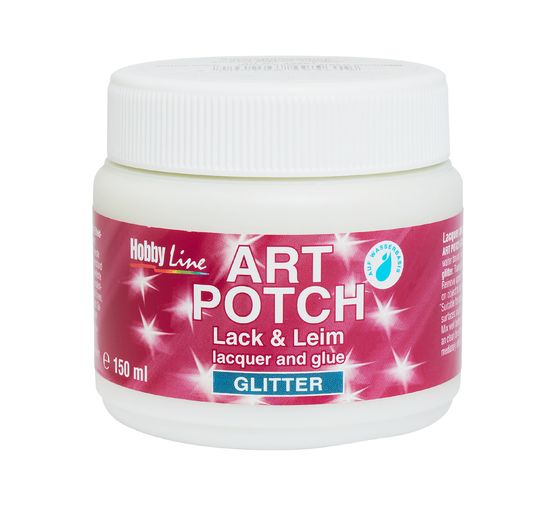 Art Potch Serviettenlack "Glitter", 150 ml