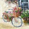 Serviette "Cottage Bike"
