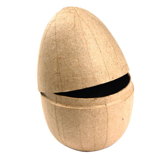 Pappmaché-Eier, teilbar, 3 Stück