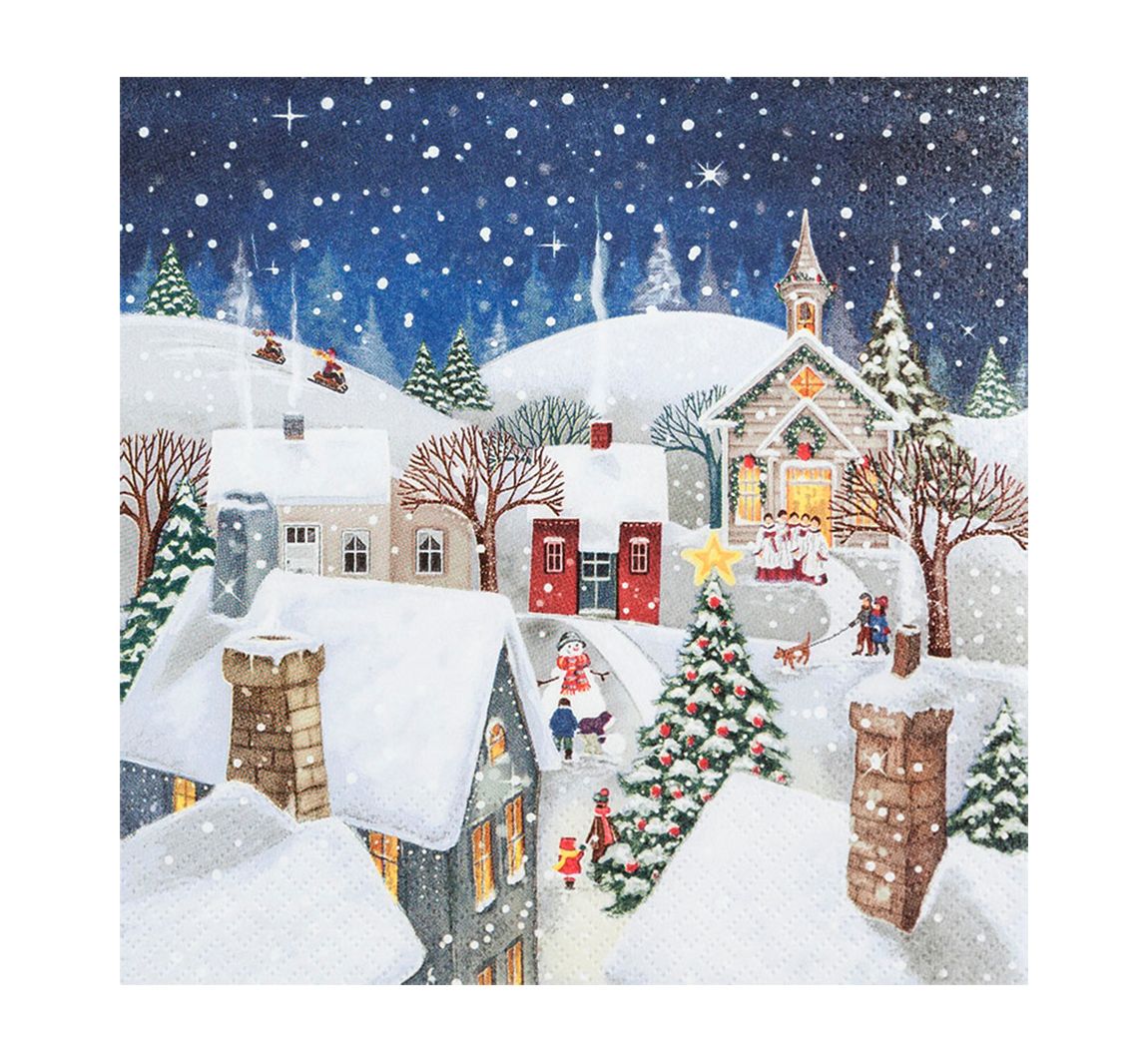 Serviette "Weihnachtsgeschichte" - 20 Stück