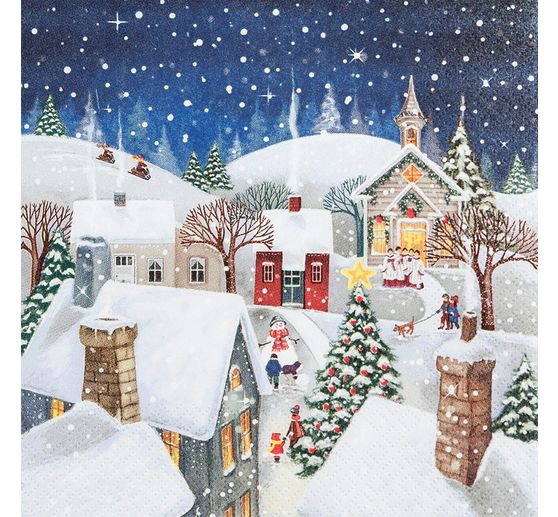 Serviette "Weihnachtsgeschichte"