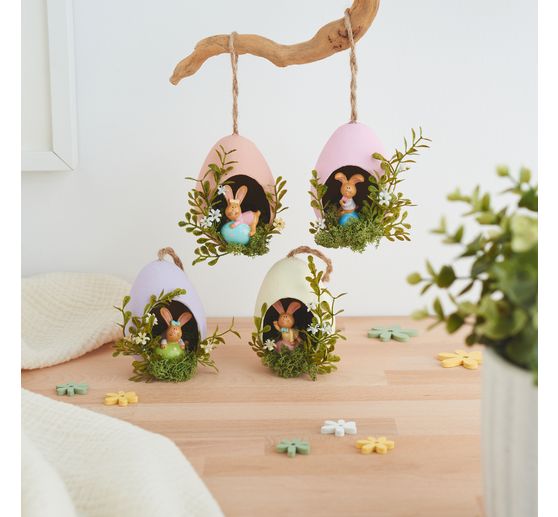 VBS Hasen auf Ei, 4er-Set