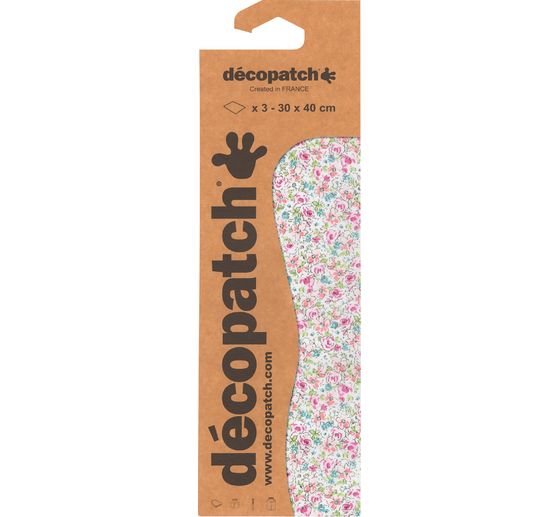 D&eacute;copatch paper "Flower"