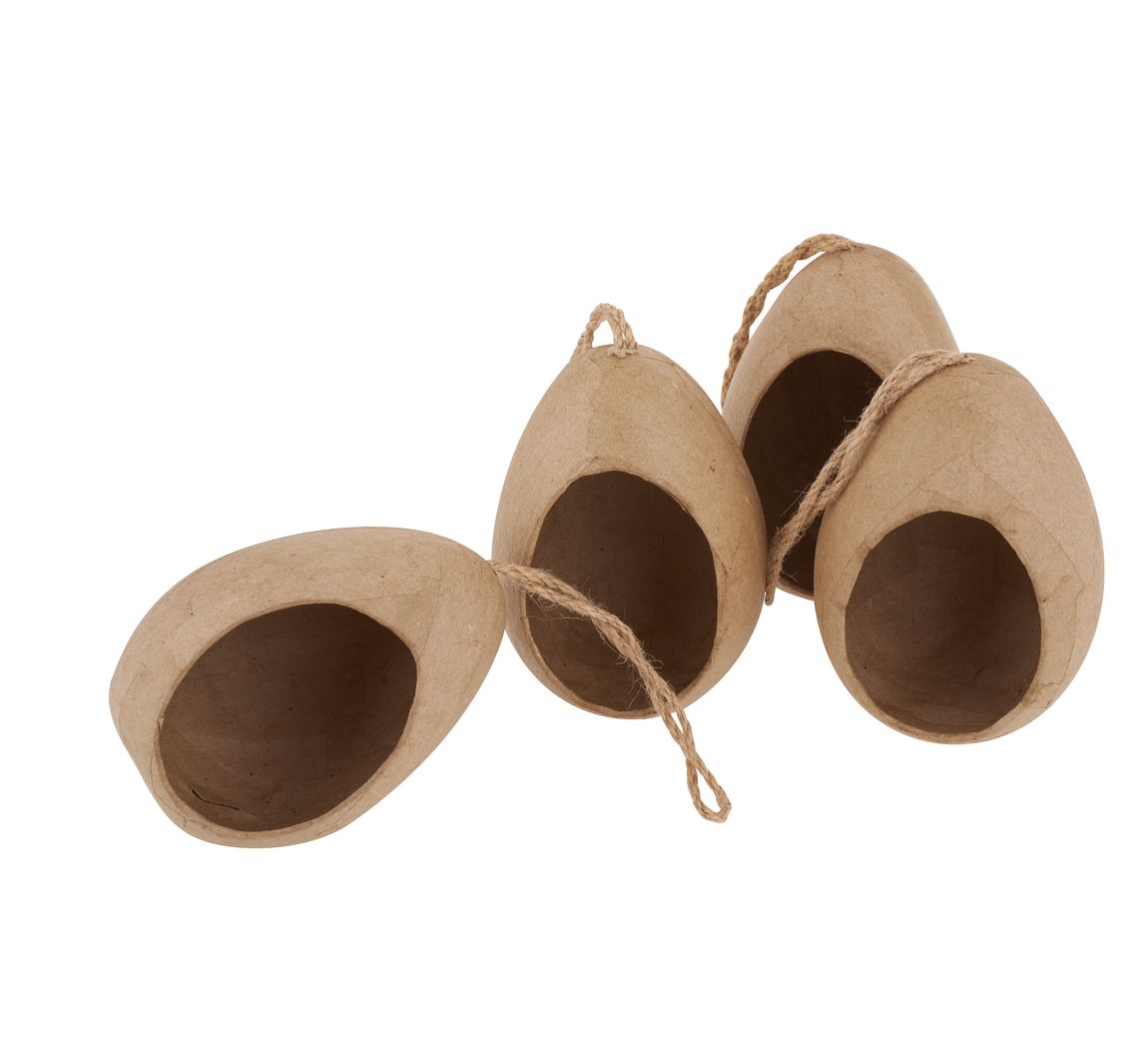 VBS Pappmaché Eier mit Öffnung