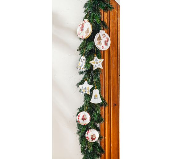 VBS Anhänger "Weihnachtskugeln", flach