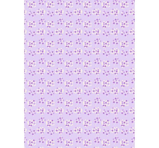 Décopatch-Papier "Purple Bunch"