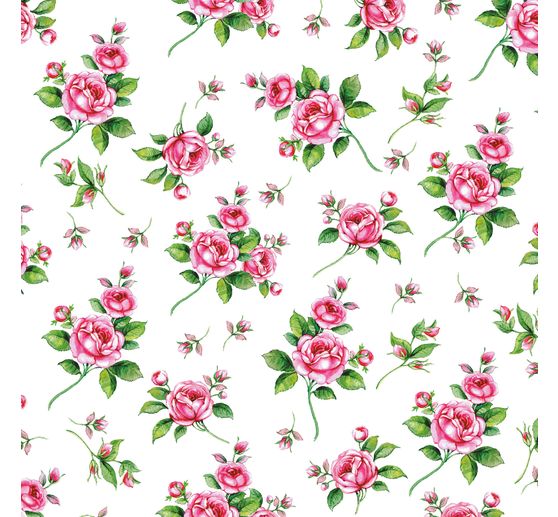 Serviette "Romantic Roses"