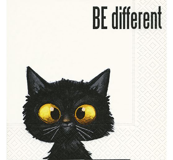 Serviette "Be Different"