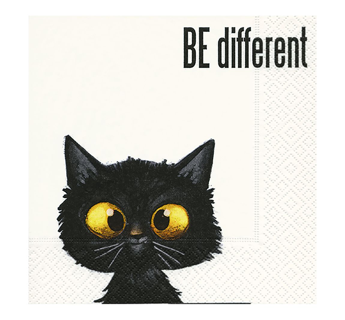 Serviette "Be Different" - 20 Stück