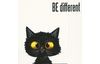 Serviette "Be Different"