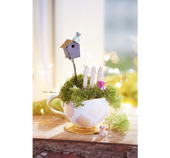 Serviette "Wasserfarben" Pastell