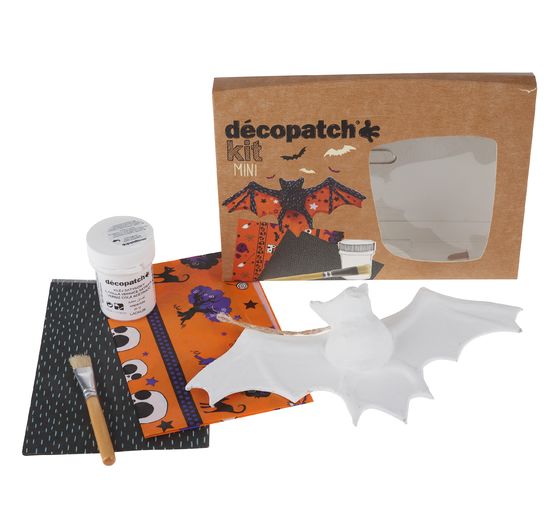 Décopatch Kit Mini "Halloween Fledermaus"