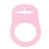 Schnulli-Silikonring für Schnullerketten Rosa