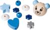 Pacifier chain wooden beads "Teddy"