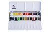 AKADEMIE watercolour box with 24 half cups