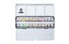 AKADEMIE watercolour box with 24 half cups