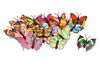 50 Streuteile Schmetterlinge, bunt sortiert, VBS Großhandelspackung