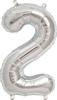 Folienballon "Zahl"