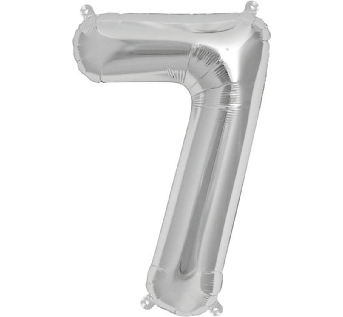 Folienballon "Zahl" - Ziffer "7"