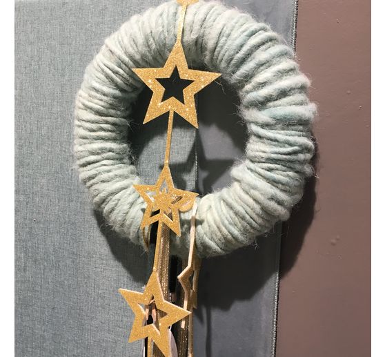 Glittergirlande "Sterne"