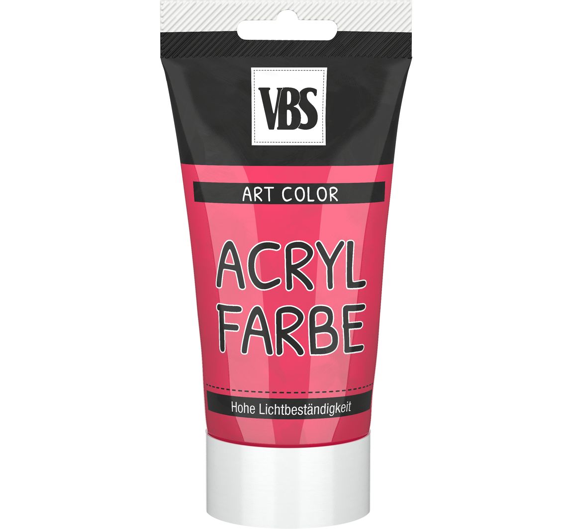 VBS Acrylfarbe, 75 ml - Primärrot