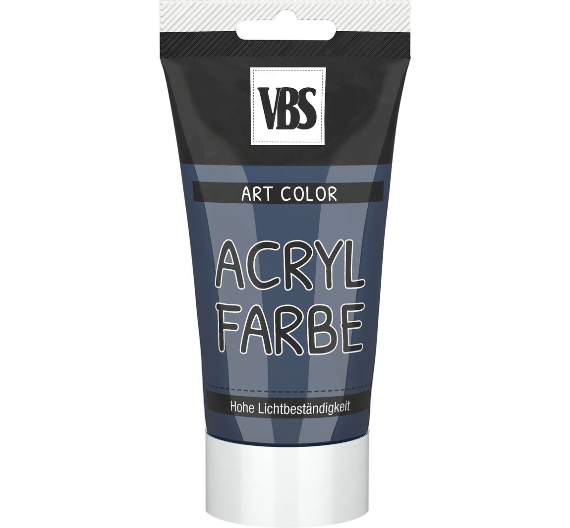 VBS Acrylfarbe, 75 ml - Permanentblau