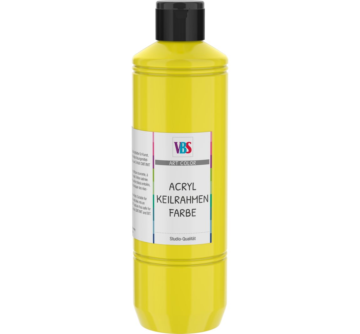 VBS Acryl-Keilrahmenfarbe - Primärgelb
