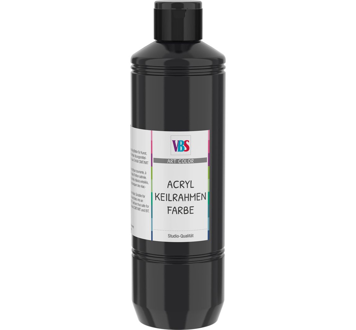 VBS Acryl-Keilrahmenfarbe - Schwarz