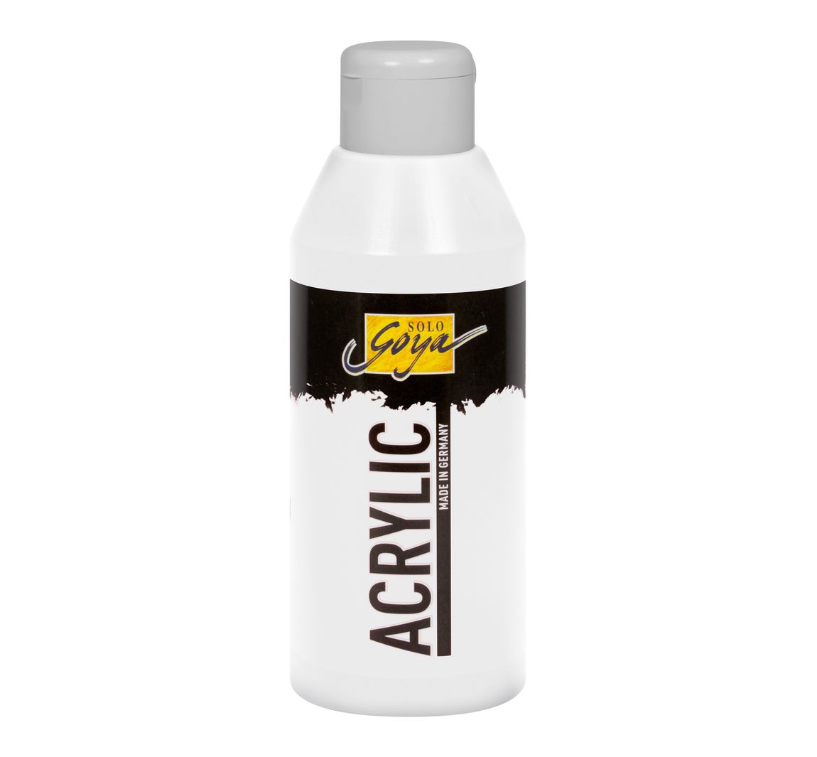 Solo Goya Acrylic, 250 ml - Weiß
