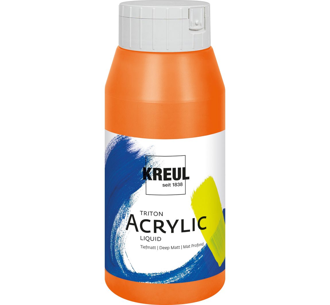 KREUL Triton Acrylic Liquid - Echtorange hell