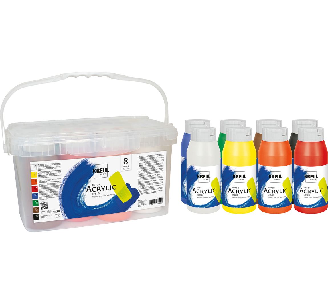 KREUL Triton Acrylic Liquid "Powerpack"