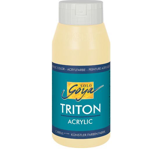 Acrylic paint Solo Goya Triton Acrylic Basic, 750 ml
