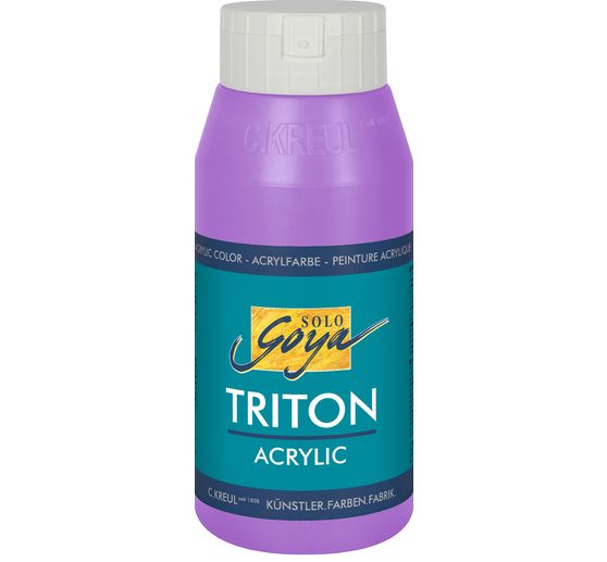 Acrylic paint Solo Goya Triton Acrylic Basic, 750 ml