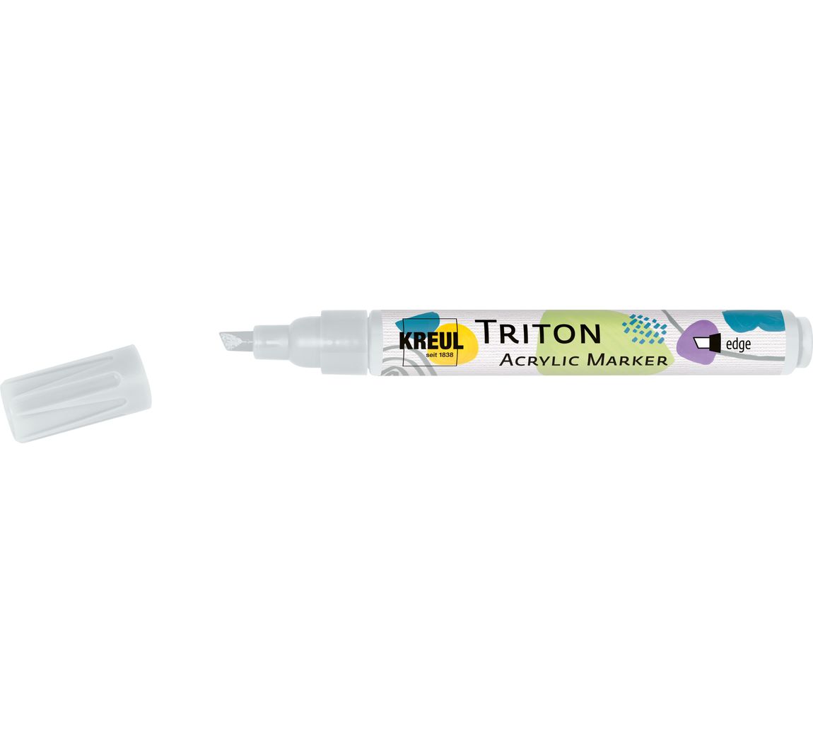 KREUL Triton Acrylic Marker "edge" - Silber