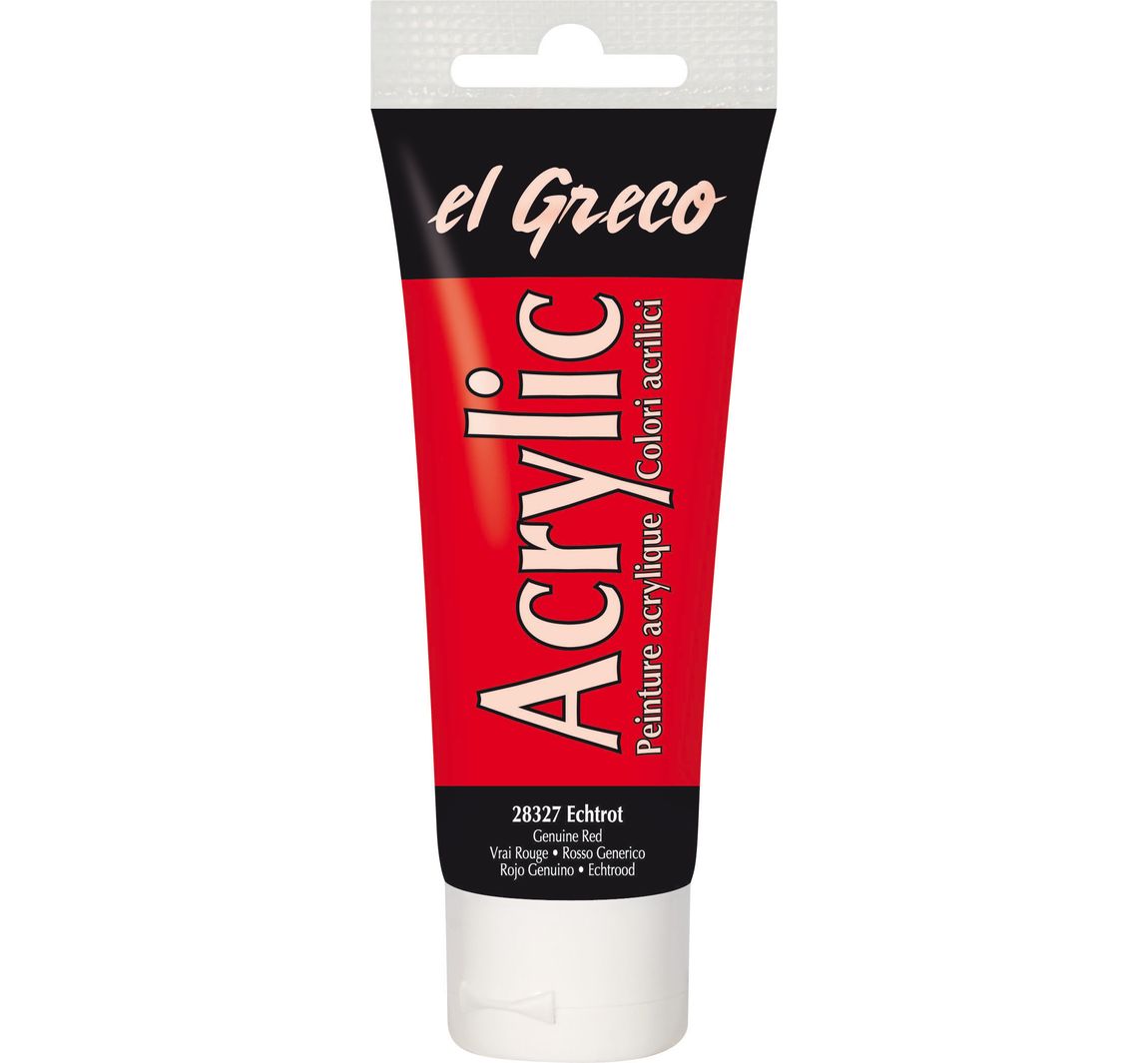 KREUL el Greco Acrylic - Echtrot
